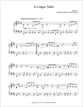 A Longer Table piano sheet music cover